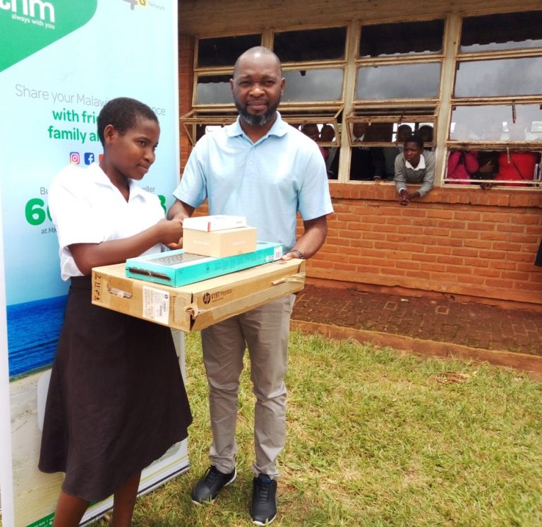 TNM Donates ICT Equipment to Chayamba Secondary School in Kasungu