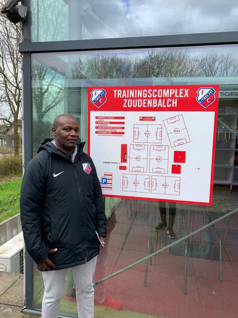 Flames Coach Mwase starts Internship in Netherlands