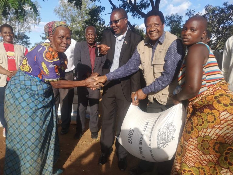 DoDMA Donates Relief Items to Disaster  Stricken Families