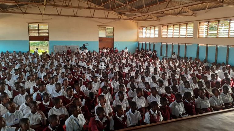 Likuni Girls Secondary School Receives 100 Books On Human Trafficking