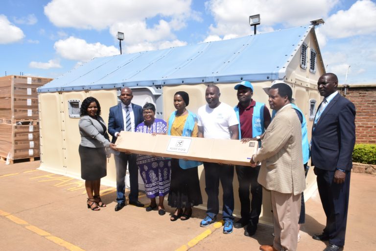 UNHCR Donates Housing Units to Disaster Victims