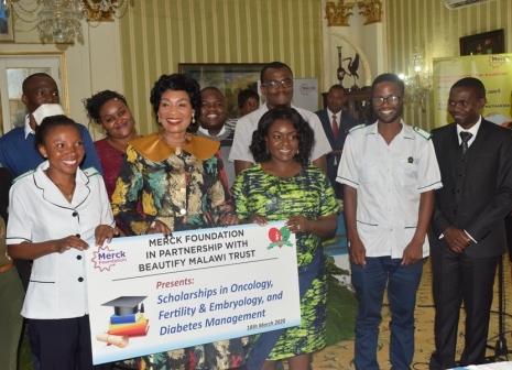 MBC’s Chidongo, Mana’s Kutengule, ZBS’s Khombe Win Merck Foundation International Awards… First Lady Madame Mutharika Excited