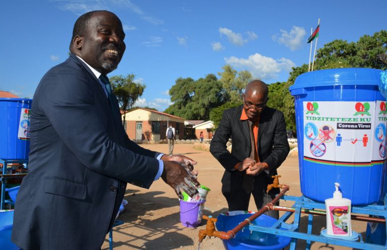 BEAM Trust Donates Hand Washing Materials To Mangochi