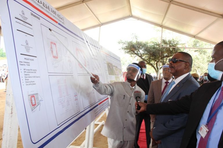 Mutharika to Construct National Stadium At Njamba