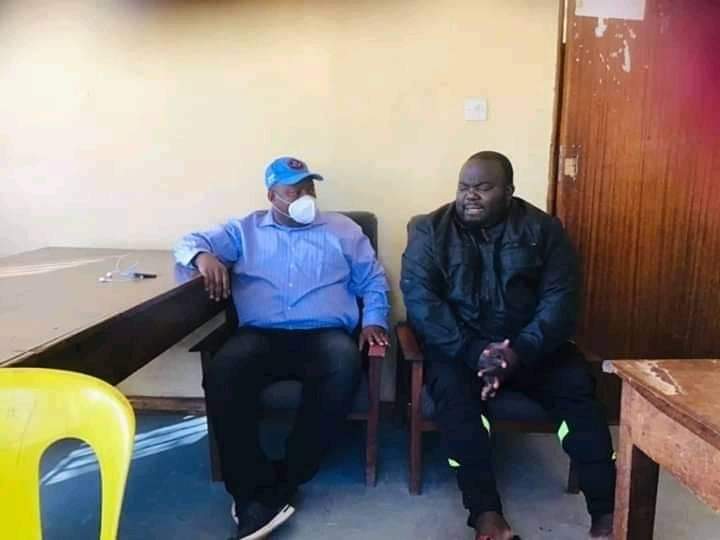 Nankhumwa Visits Jomo Osman in Police Cell
