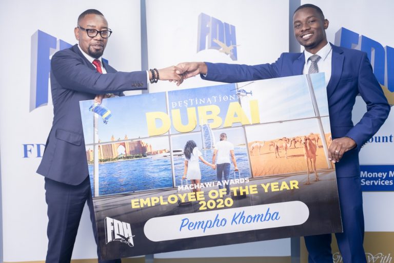 FDH AWARDS BEST EMPLOYEE…sends him on Dubai trip with spouse