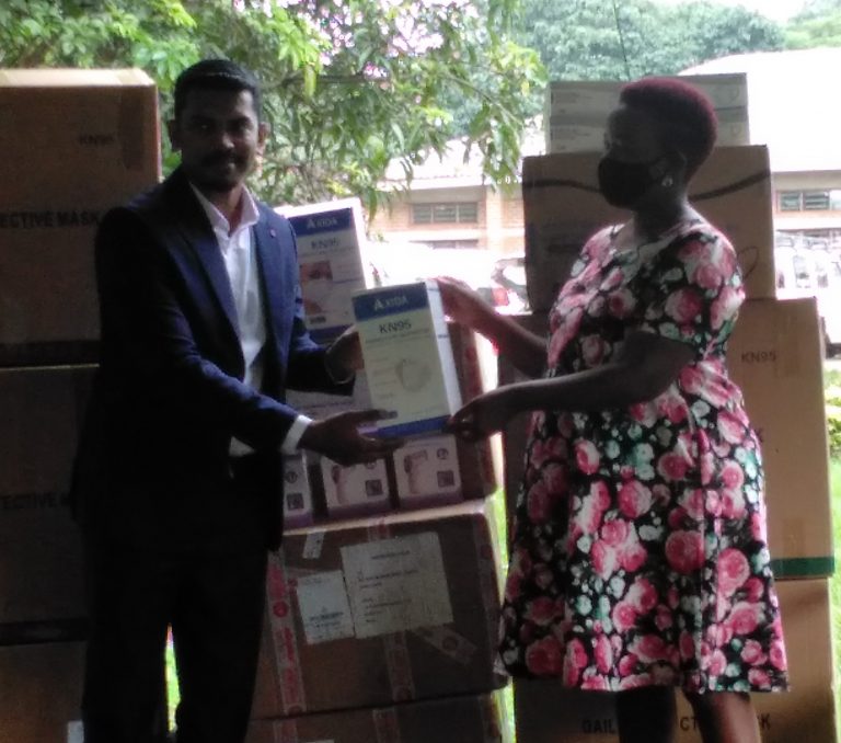 Capstone LTD Donates PPEs to Malawi Red Cross Society