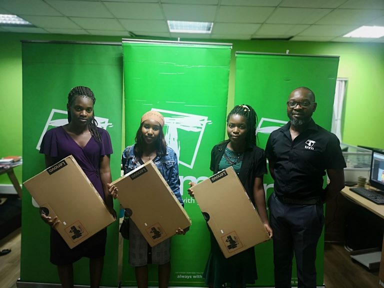 TNM Hands Over Laptops to Sponsored Students