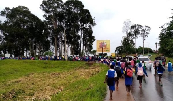 No Retreat, No Surrender: Primary School Learners Vow to Continue With Protest