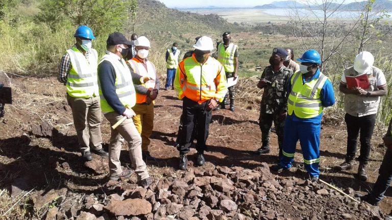 Chilima Impressed With Songwe Mining Site in Phalombe