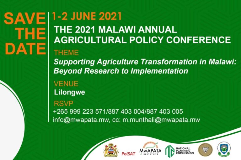 Malawi to Host Agricultural Policy Conference