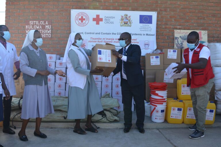 Malawi Red Cross Ready to Donate Covid-19 Protective Equipment to Health Facilities