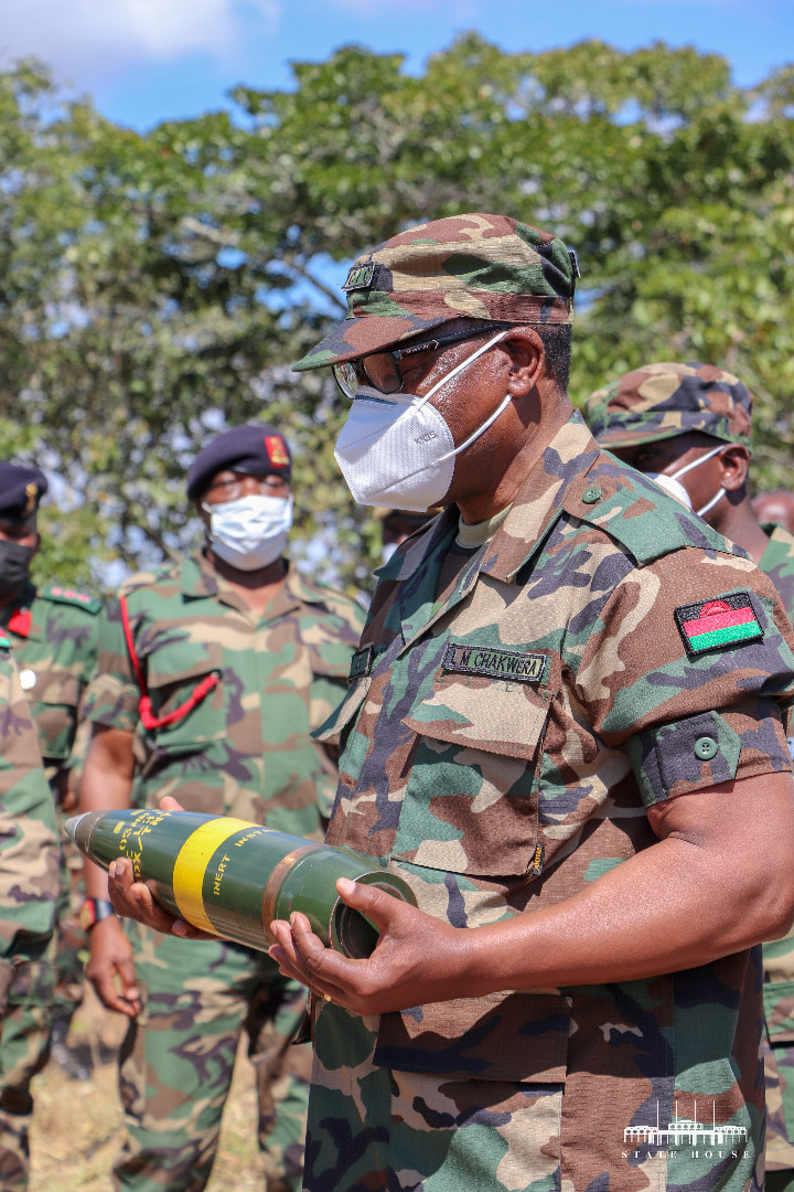 Lazarus Chakwera Attending MDF Military Training