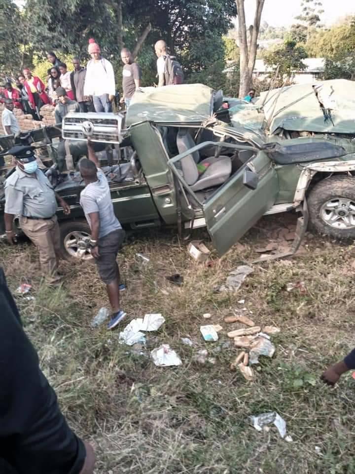 President Lazarus Chakwera’s Convoy in Fatal Accident…Two MDF Soldiers Killed