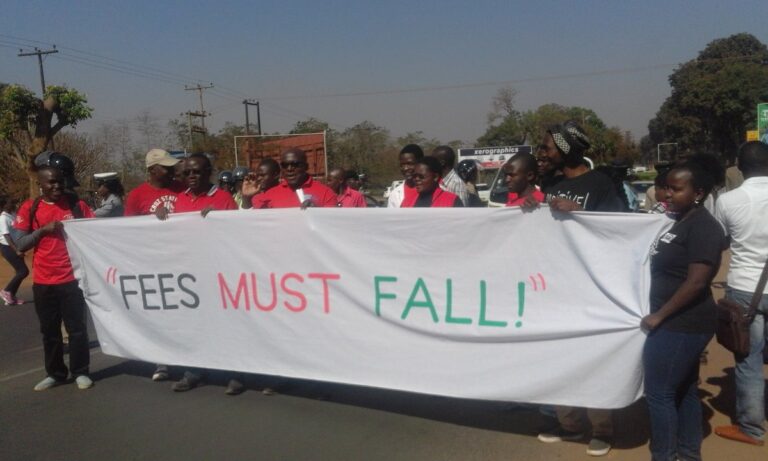 MUBAS Students Protest K20,000 Per Day Late Registration Fee