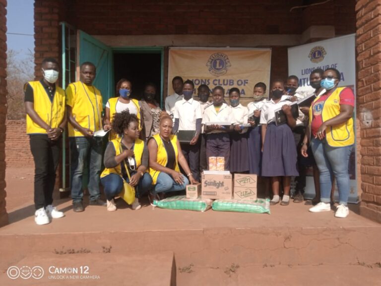 Mtunthama Lions Club Bails Out Dzenza CDSS Needy Students