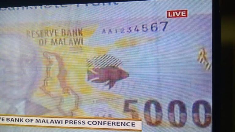 CALL IT CHIKWANTERE:  Tonse Introduces MK 5000 Banknote