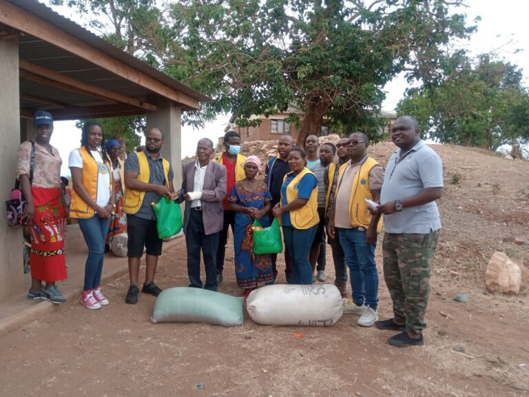 Capital City Lions Aid Lilongwe Elderly