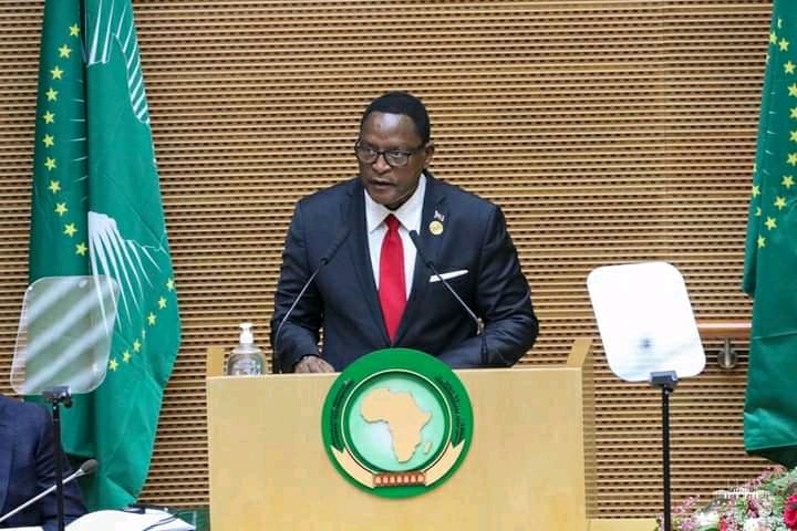 Malawi President Lazarus Chakwera  Calls for Unity of Purpose to Develop Africa