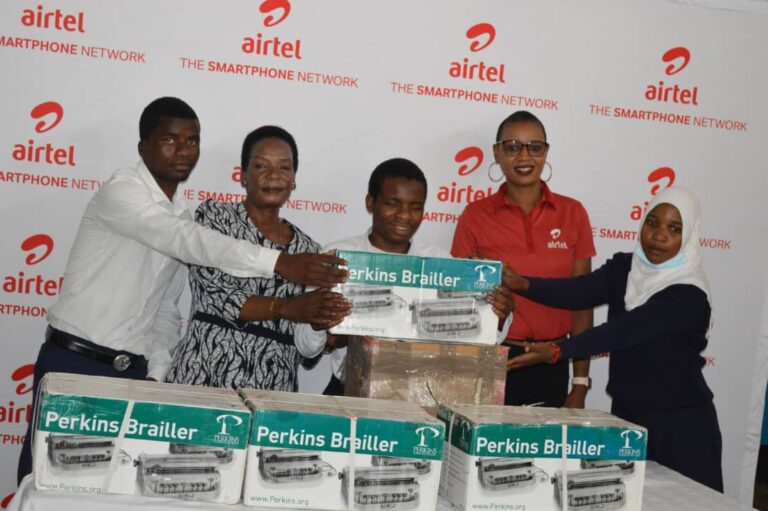 Airtel Malawi Supports Visually Impaired Learners With Assistive Devices