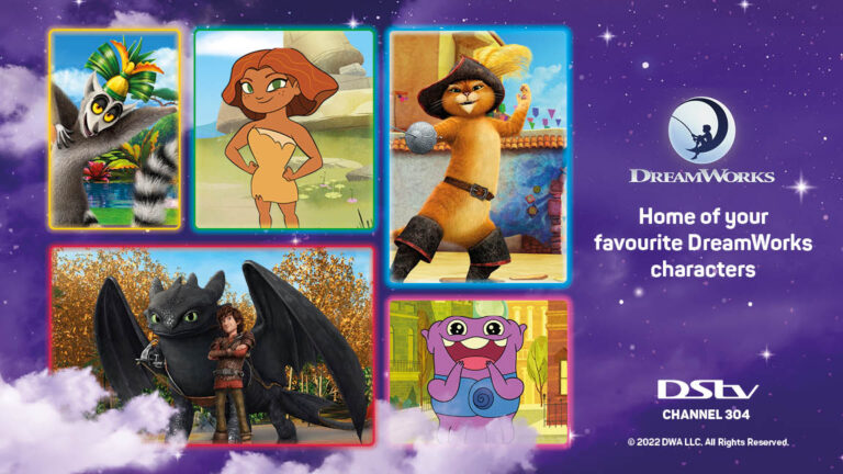 DREAMWORKS LAUNCHES ON DStv IN SUB-SAHARAN AFRICA ON MARCH 18￼