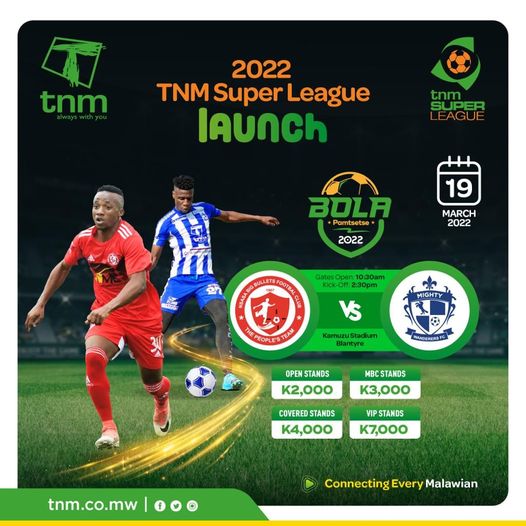 HERE COMES THE TNM’s BOLA PAMTSETSE SEASON!…Bullets, Nomads sets up the Blantyre Derby
