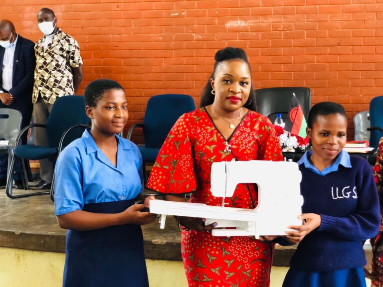 Ministry Donates Sewing Machine to Lilongwe Girls  Secondary School