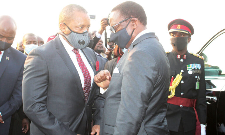 Veep Chilima Dares Chakwera to Strip Off His Presidential Immunity