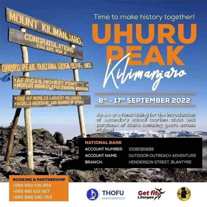 To Mount Kilimanjaro for Tourism,  Nature Conservation Clubs