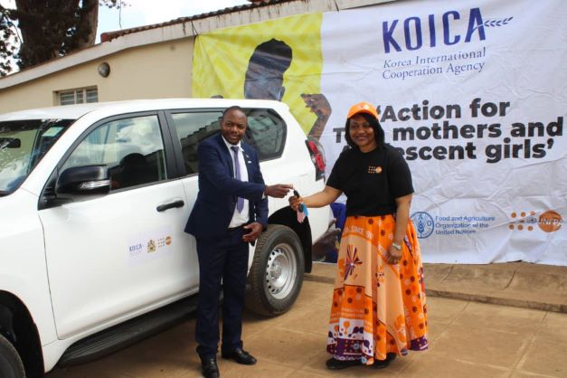 UNFPA Donates MK45 Million Vehicle Million to Dedza District Council