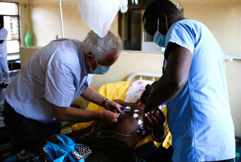 Karonga District Hospital hosts a cardiologist