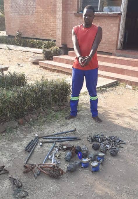 Man arrested for stealing, vandalizing water facilities in Mangochi