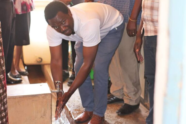 PIL restores potable water supply at Kunenekude Health Centre
