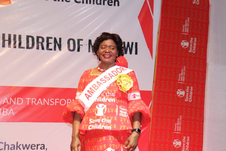 First Lady Monica Chakwera Crowned As Ambassador for Abwenzi a Ana Programme