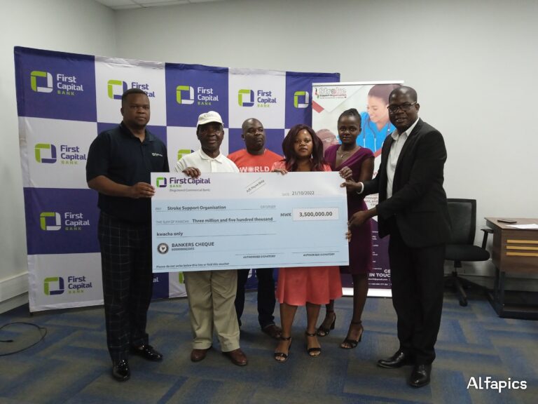 FCB Donates MK 3.5 Million to Stroke Support Organization Malawi
