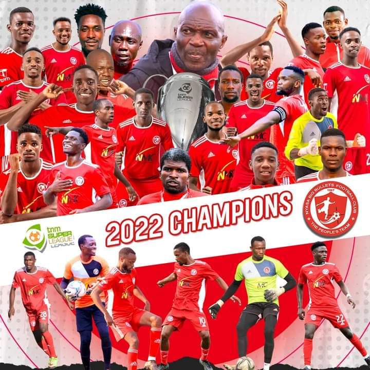 Nyasa Bullets Crowned 2022 Malawi Football Champs with 73 Points  