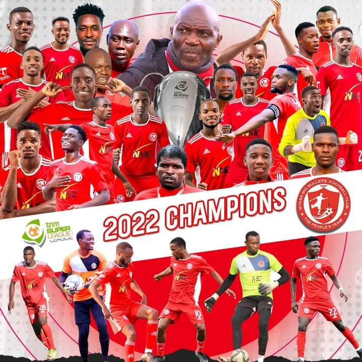 Nyasa Bullets Crowned 2022 Malawi Football Champs With 73 Points