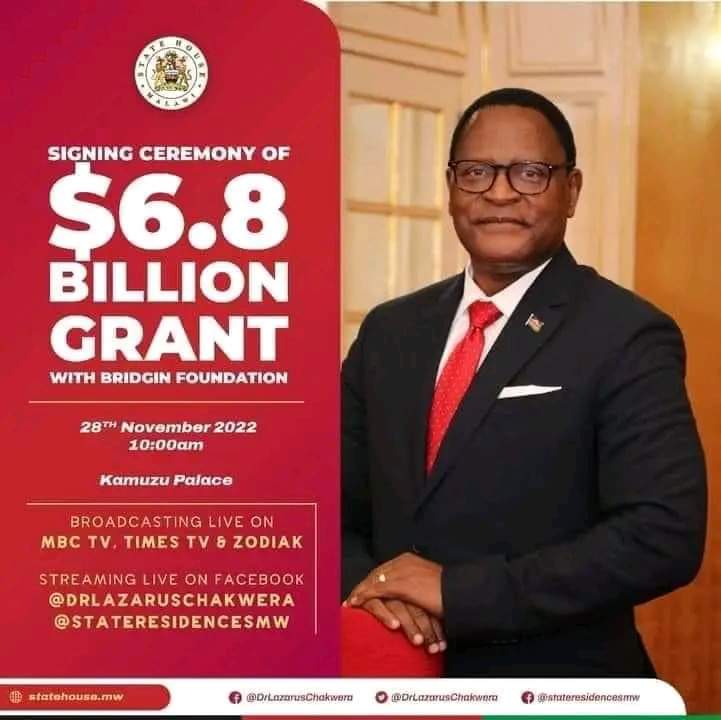 Mr President, the whole U$6.8billion grant is nothing but a scam…Stop embarrassing yourself