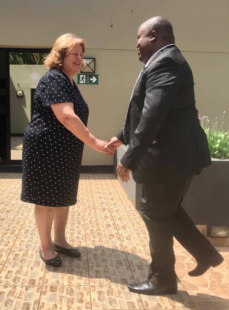 Nankhumwa lauds UN for various humanitarian support, holds fruitful meeting with UN Coordinator Maria Ribeiro