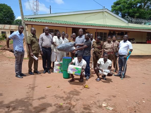 CRECCOM donates COVID-19 supplies to Thyolo Prison