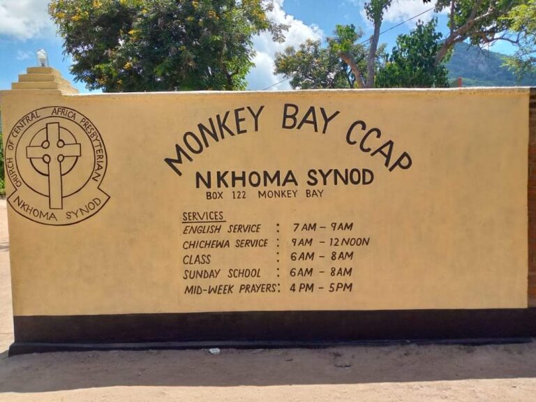 MP Ralph Jooma donates MK 1 Million to Monkey Bay CCAP