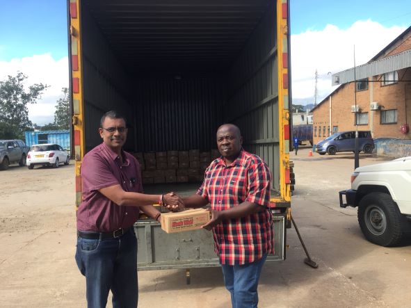 Meru donates K3.5 million worth cooking oil to DoDMA