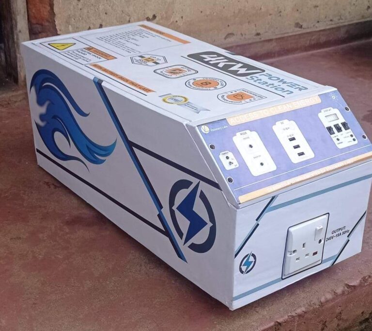 VIDEO: University of Malawi Student Designs 4KW Portable Power Station