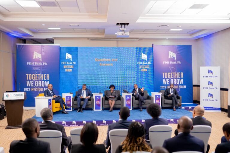 FDH BANK HOLDS INVESTORS FORUM, promises more business growth