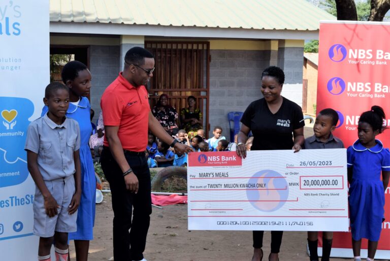 NBS Bank boosts Mary’s Meals’ feeding program with K20 million