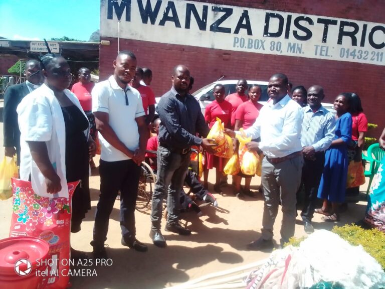 LWC Radio Top 20 Group Donates to Mwanza Hospital 