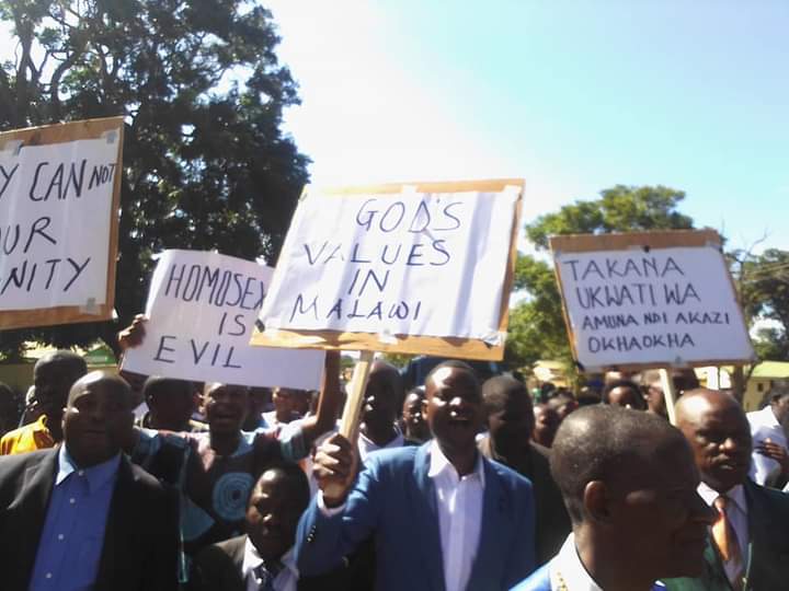 Pastors in Malawi march against legalization of homosexuality