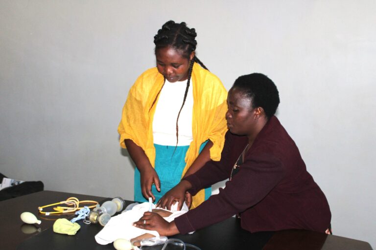 Momentum Tikweze Umoyo train Nurses on maternal, neonatal