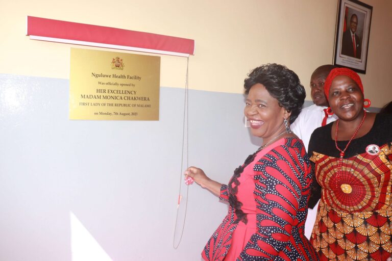 First lady Monica Chakwera speaks against theft of government property