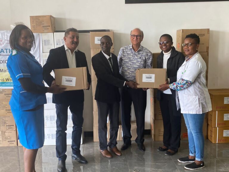 Our Aim Foundation donates medical supplies to Lilongwe DHO